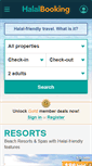 Mobile Screenshot of halalbooking.com